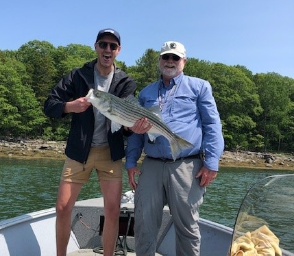 Maine Striper Fishing